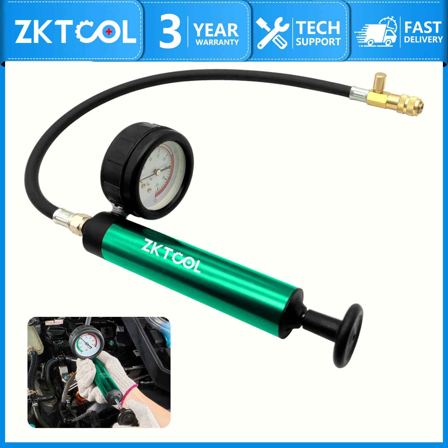 Radiator Pressure Tester - Ferramenta de Teste de Pressão do