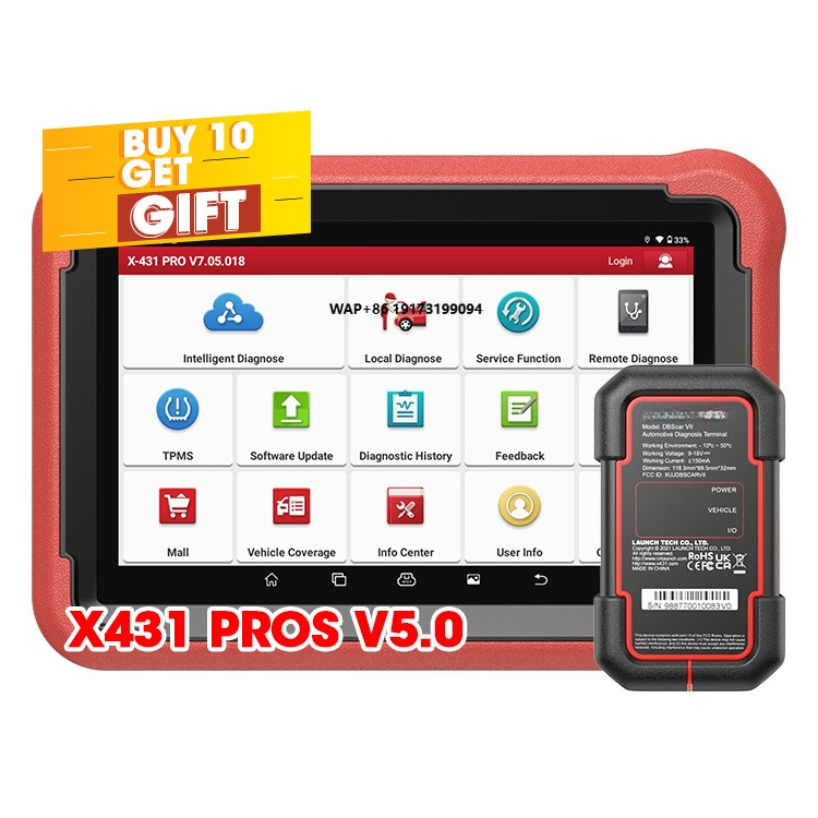 Car Diagnostic Tool - Ferramenta de Diagnóstico Automotivo Original X431