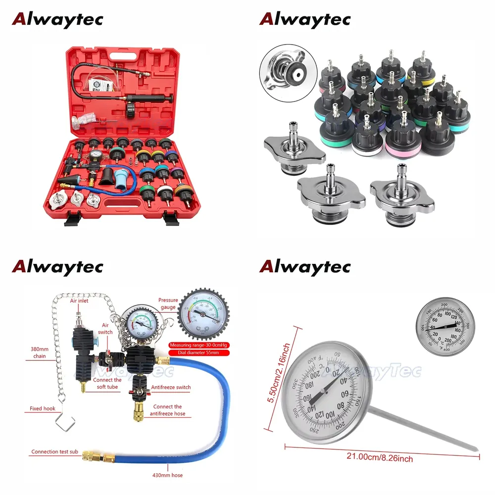 Medidor de Pressão do Tanque d - Radiator Pressure Tester avaliação e preço