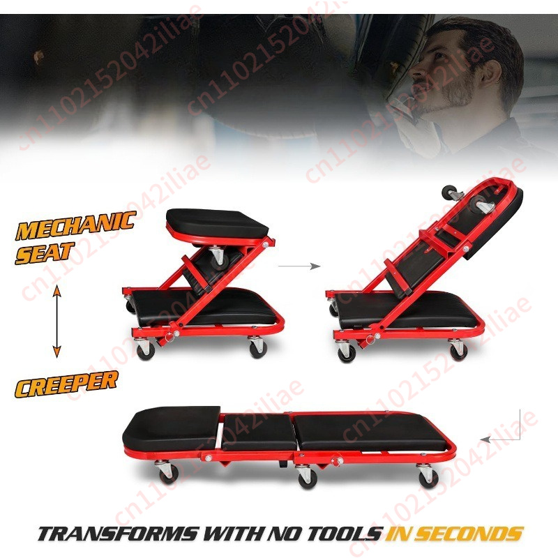 Cadeira de Trabalho Dobrável d - Garage Creeper Roller avaliação e preço