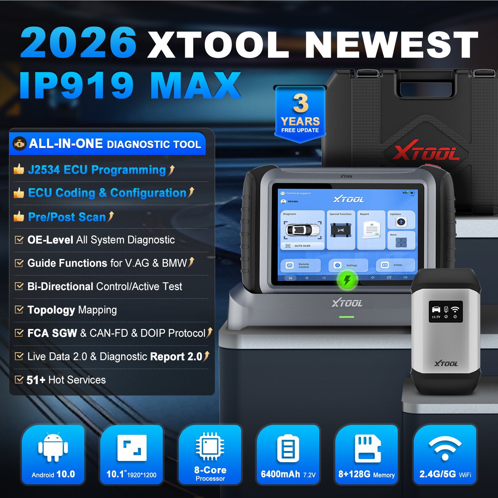 Armazém UE XTOOL IP919MAX J253 - Car Diagnostic Tool avaliação e preço