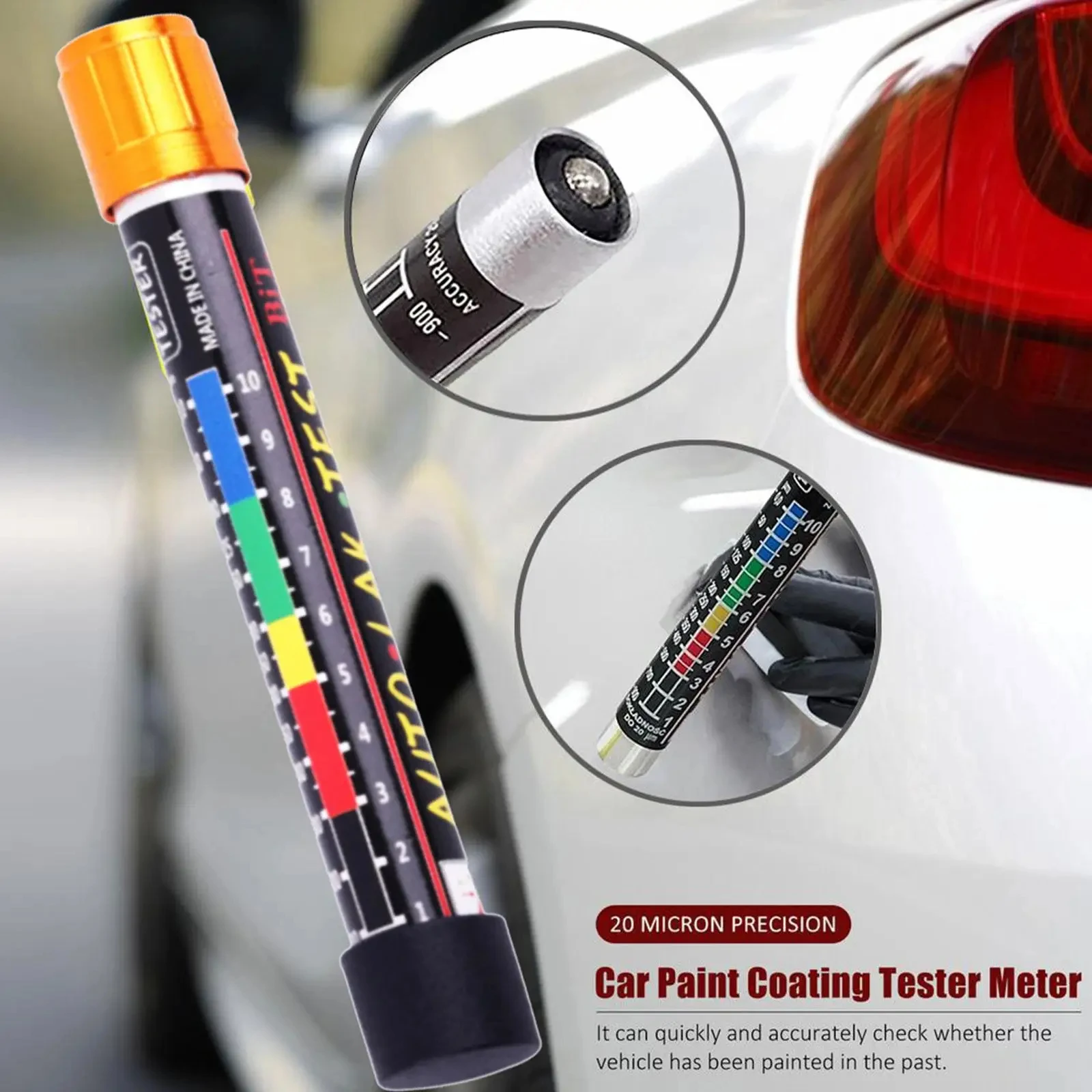 Medidor de Espessura de Tinta  - Paint Thickness Gauge avaliação e preço
