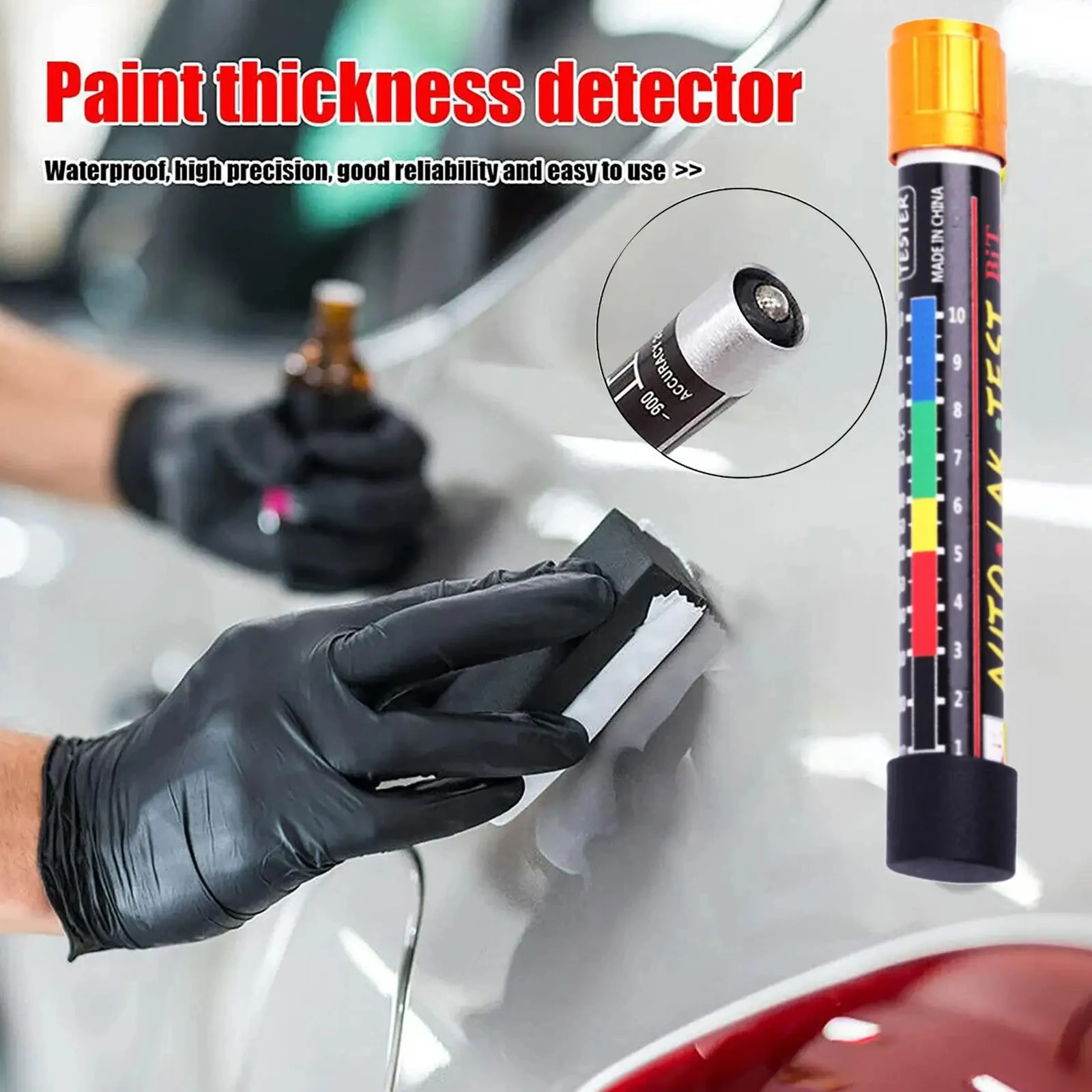Medidor de Espessura de Tinta  - Paint Thickness Gauge avaliação e preço