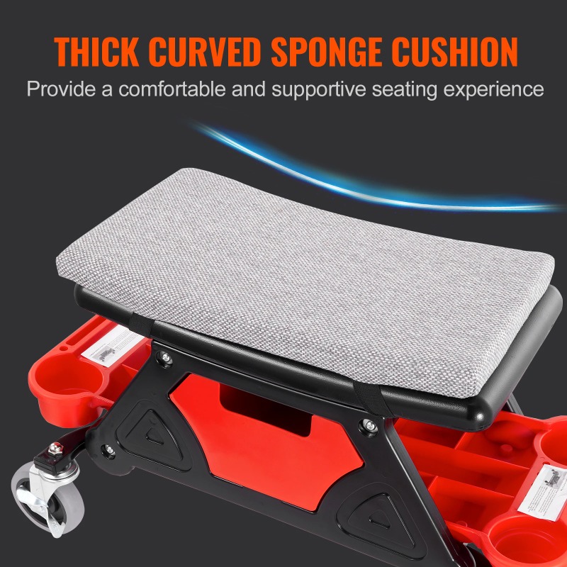 Assento de Mecânico com Rodas  - Garage Creeper Roller avaliação e preço